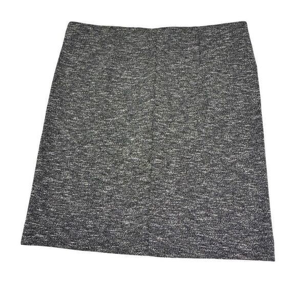 Loft Textured Knit Button Accent Stretch Pull on Pencil Skirt Size XL - Picture 2 of 5